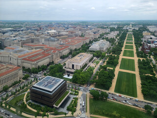 National Mall Aerial East of the Washington Memorial