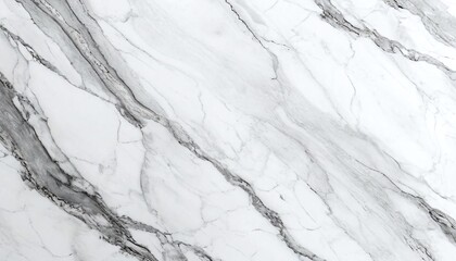 Obraz premium White marble background with gray veins for a stylish background.