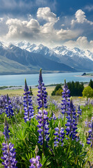 A Pictorial Depiction of New Zealand's Four Season Climate and Diverse Natural Beauty