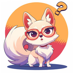 Cute 2D Cartoon Shiba Inu Family