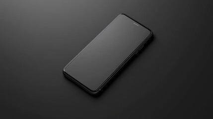 A sleek and minimalistic smartphone mockup