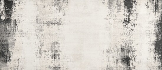 Fototapeta premium Modern machine woven runner rug featuring a clean white background ideal for enhancing contemporary home decor