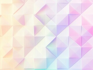 Obraz premium Abstract geometric pattern with gradient pastel colors, simple and modern