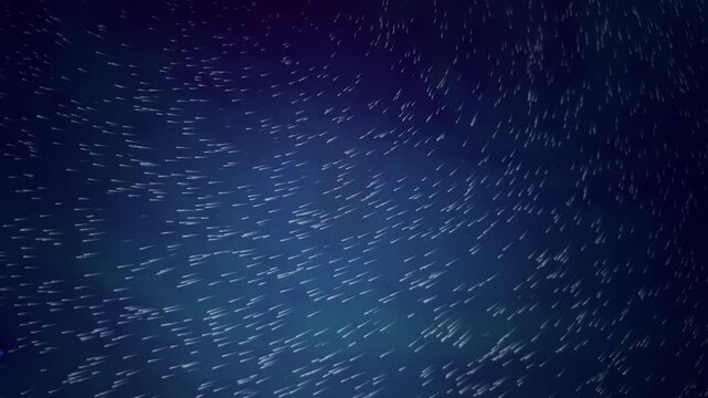 Wind Particles Direction Animation Background