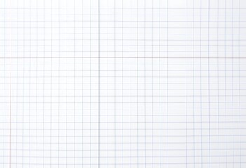 grid square graph line full page on white paper background, paper grid square graph line texture of note book blank, grid line on paper white color, empty squared grid graph for architecture design