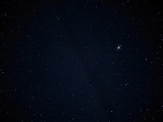 Obraz premium Starry night sky filled with multitude of bright stars shining, celestial, cosmos