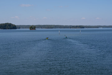 lake kayaking 