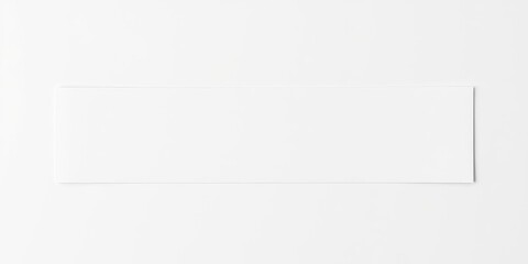 Horizontal greeting card mockup template with blank space for custom design, suitable for showcasing invitations or announcements, template, customizable