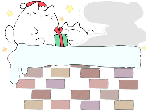 えんとつねこ　主線あり