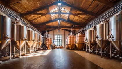 Fototapeta premium Add yeast to initiate fermentation. 