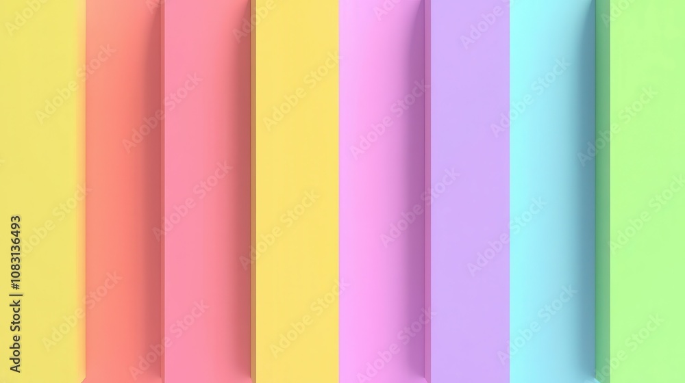 Poster soft pastel gradient background with subtle sparkles for creative design, art projects, and modern a