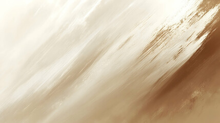 Obraz premium Abstract Beige and Brown Diagonal Brush Strokes Background, Digital Painting Texture Illustration for Design Projects