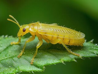 A closeup of beneficial insects on plants for natural pest control, Pest Management, Ecofriendly and effective