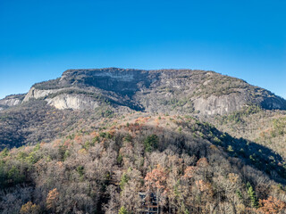 Fototapeta premium Whiteside Mountain in Western North Carolina