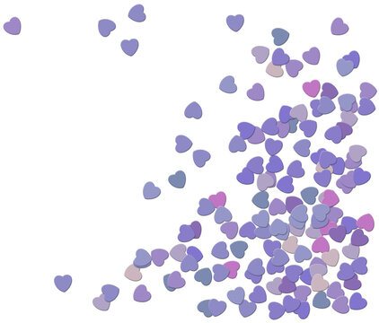 Fondo de corazones en tonos morado y rosa. Se puede usar como fondo para acompa&ntilde;ar un mensaje.