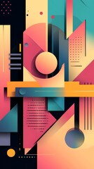 Obraz premium Abstract Geometric Shapes