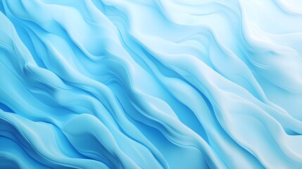 Obraz premium Soft Blue Gradient Background for Design Projects
