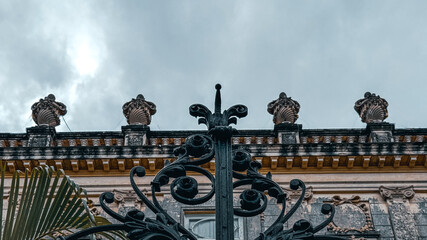 Reja de las casas gemelas de paseo de montejo