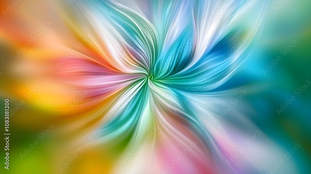 Canvas Prints soft abstract nature background in gentle colors
