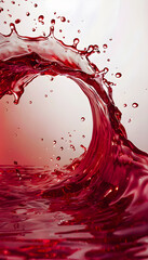 Dynamic water splash background with vibrant colors, moving droplets, and ample copy space for banners, leaflets, and promotional text	
