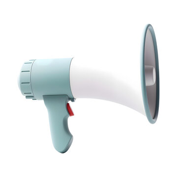 megaphone marketing concept isolated on transparent png 