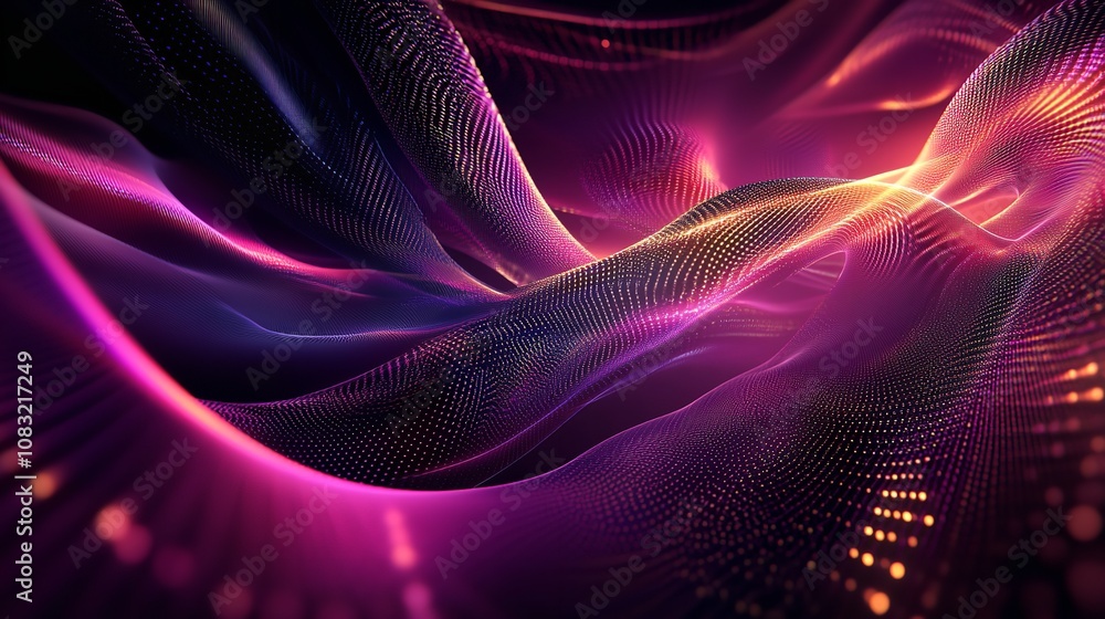 Poster _abstract_background_element._fractal_graphics_series.compos