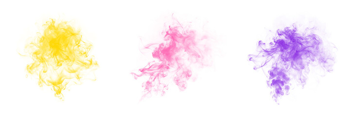 Fototapeta premium Realistic Abstract Smoke Effect Overlay - High-Resolution PNG for Creative Projects