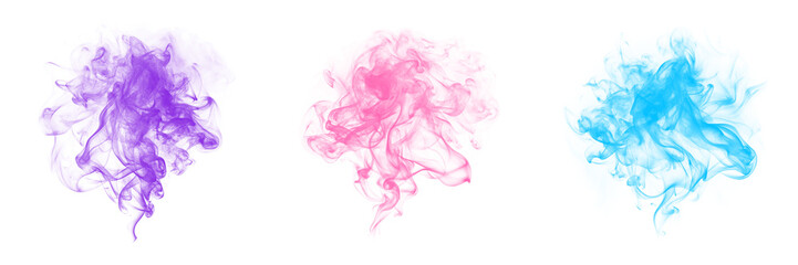 Obraz premium Realistic Abstract Smoke Effect Overlay - High-Resolution PNG for Creative Projects