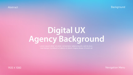Obraz premium Abstract Gradient Mesh Backgrounds for Interfaces
