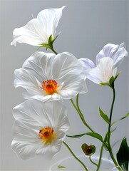 Obraz premium white flowers