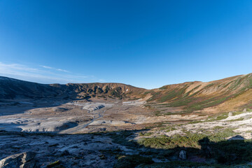 Obraz premium 大雪山 御鉢平