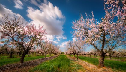 Fototapeta premium sunset in the mountains withd cloud