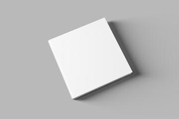 Square Book Mockup