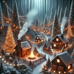 Christmas landscape