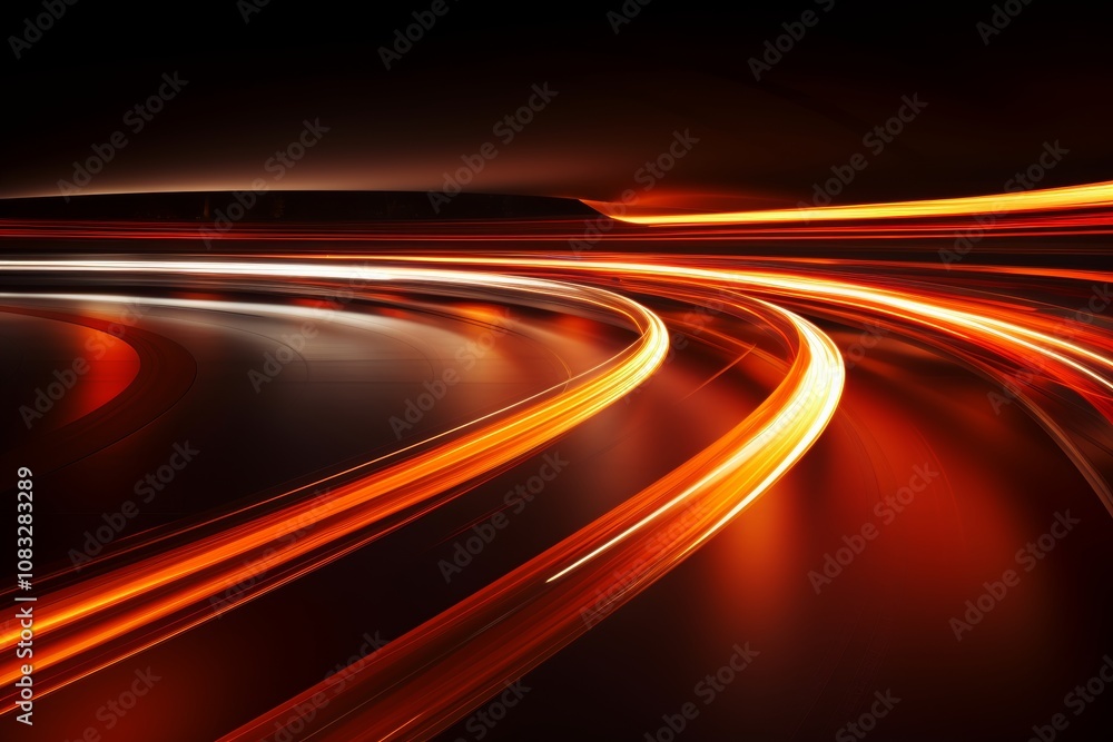 Poster fluid shapes abstract background design with smooth transitions and elegant curves