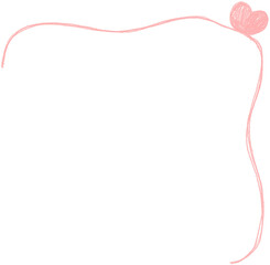 Obraz premium 하트 라인