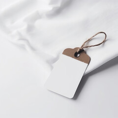 Hangtag mockups, Hanging label tag mockup, favor tag mockup, wedding favor tag mockup, swing tag mockup - A versatile template for showcasing your branding and design ideas in various industries