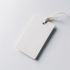 Hangtag mockups, Hanging label tag mockup, favor tag mockup, wedding favor tag mockup, swing tag mockup - A versatile template for showcasing your branding and design ideas in various industries