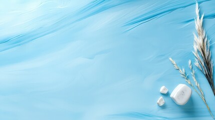 texture background blue wall showing soft, smooth texture background ideal for calm, minimalist designs.