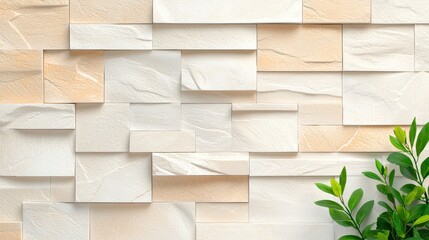 Fototapeta premium Seamless stucco wall texture background, rough with natural grooves, in high quality on a white background.