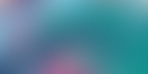 Soft and dreamy abstract background featuring a gradient blend of teal, blue, and pink hues.