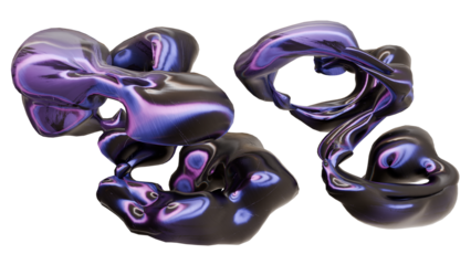 Y2k 3D Abstract Elements