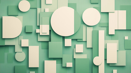 Innovative imaginative aesthetic shapes. minimalistic design for web design, banner, adveritsing