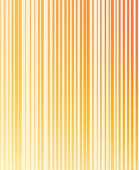 Fototapeta premium Vertical gradient from light yellow to orange with evenly spaced horizontal lines in the background