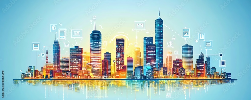 Poster the evolution of iot in a modern metropolis