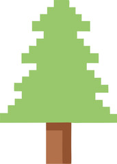 pixel style tree