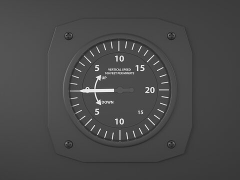 Flight instrument variometer