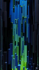 Obraz premium abstract blue background with lines