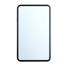 Fototapeta premium Isolated empty tablet on transparent background