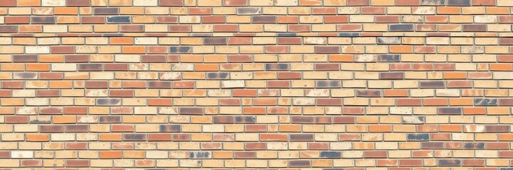 Obraz premium Seamless set of block brick wall patterns for textured backgrounds, construction, pattern